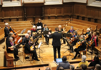 Konzert des Mandolinen- und Gitarren-Orchesters Riehen MGO