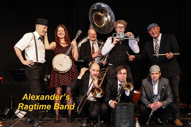 Live-Musik mit Alexander's Ragtime Band
